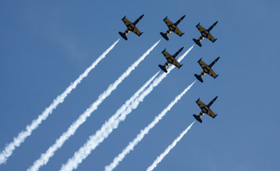 Flight acrobatic group