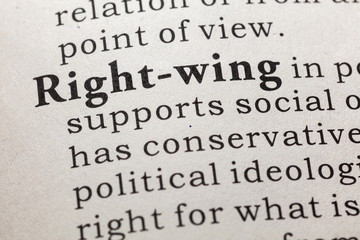 definition of Right-wing