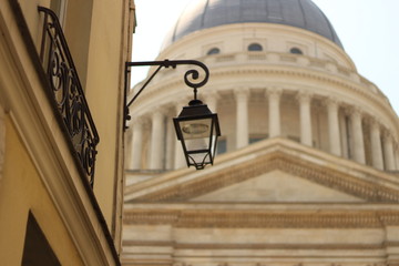 View on the Pantheon in Paris