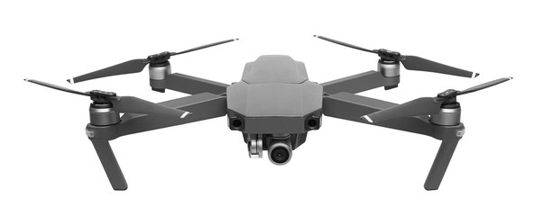 Drone isolated on white