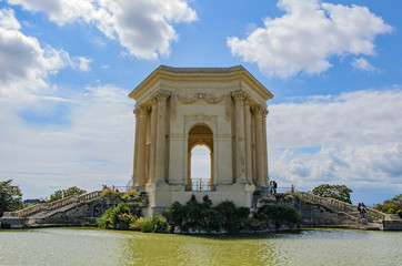 Fototapeta na wymiar La Promenade du Peyrou, Montpellier, France.