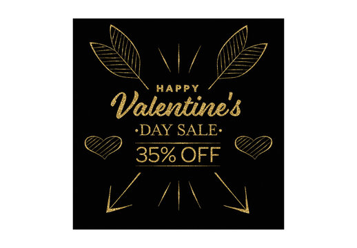 Valentine's Day Social Media Layout