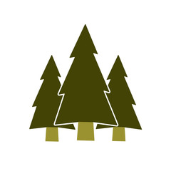 Fir Trees forest icon