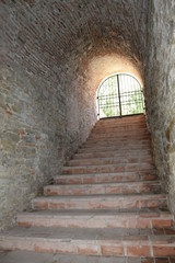 Basement stairs at the Targoviste – Princely Court , 2017 
