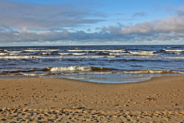 Gulf of Riga. Bay of the Baltic Sea