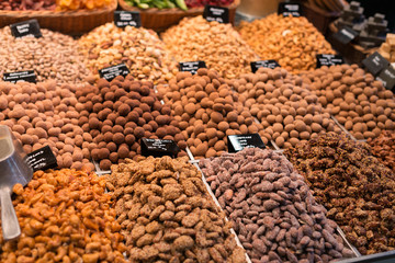 Barcelona market of the boqueria