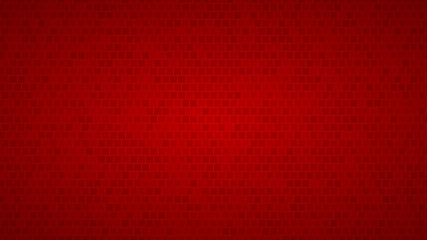 Abstract background of small squares in shades of red colors