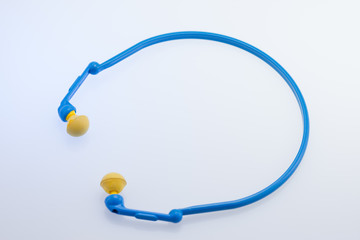 Blue Protective earplug,ear headphones, 