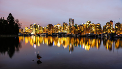 Vancouver skyline