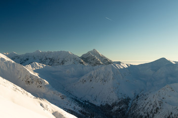 View of the Tatra Mountains from Kasprowy Wierch