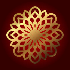 mandala pattern vector illustration