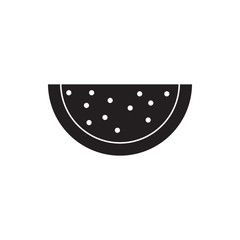 watermelon icon. Element of Fruit for mobile concept and web apps icon. Glyph, flat icon for website design and development, app development