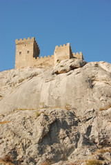Crimea. Zander. Summer. Recreation / Genoese fortress