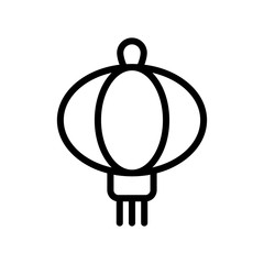 Obraz premium Lampion icon