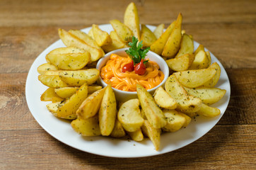 Batata rústica