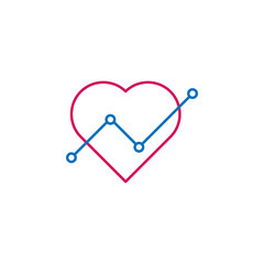 heart, love, relatioship, steps icon. Element of romance for mobile concept and web apps illustration. Thin color line icon for website design and development, app development