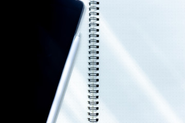 Book with tablet ,Write to design work