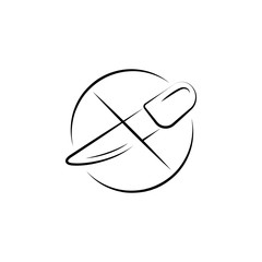 surgeon, operation, stop hand drawn icon