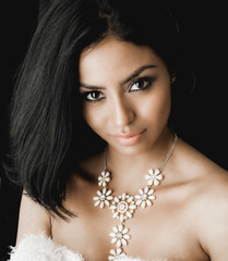 Beautiful fashion model