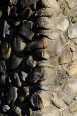 石積みの壁