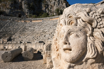 Ruins of the ancient city of Myra