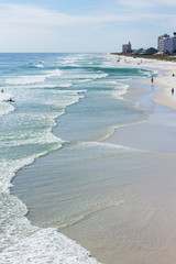 Calm Waves at the Beach