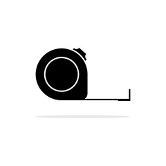 Measuring Tape icon. Vector concept illustration for design.