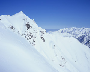 Pure white Mt.Tanigawa - 純白の谷川岳