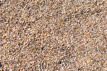 Colorful gravel pebble texture