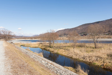 安曇野　犀川