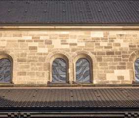 Windows and roof