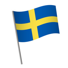 Sweden flag icon.