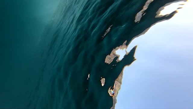 Short underwater slow motion backdrops