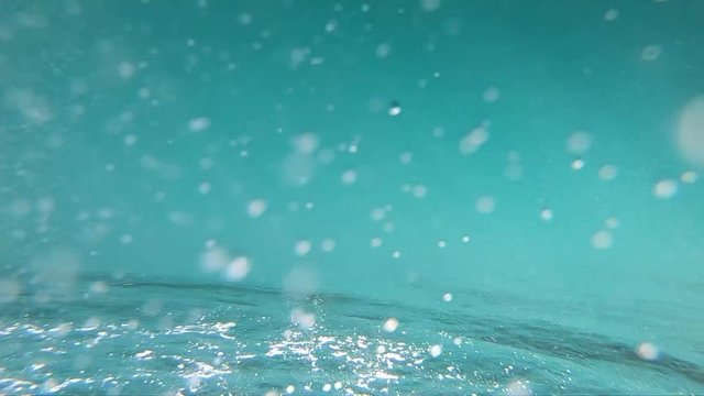 Short underwater slow motion backdrops