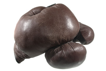 boxing gloves isolated on white background