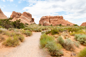 Devils Garden Trail in Arches National Park, Utah