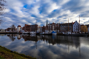 Lübeck Untertrave Museumshafen