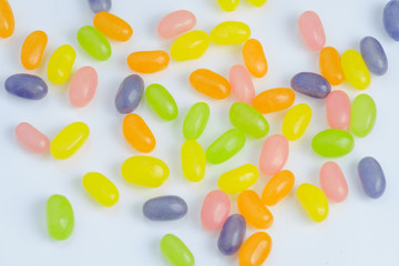 abstract background with candies