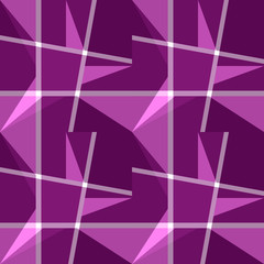 Abstract geometric multicolor pattern. Soft dynamic lines. Vector illustration