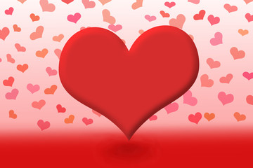 Heart. Valentine, Christmas, wedding, Blood donation etc. ハート素材　バレンタイン、クリスマス, ウエディング、献血など