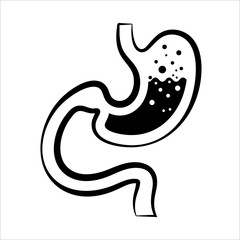 Stomach Icon, Gastroenterology Icon