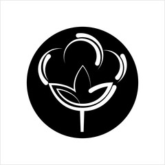 Cotton Flower Icon Collection, Cotton Ball, Cotton Fiber