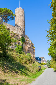 donjon du château de Turenne, Corrèze, France 