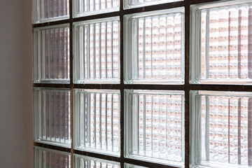 Glasbausteine als Element für ein Fenster