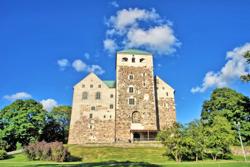 Turku Castle  -  a medieval building in the city of Turku in Finland.
