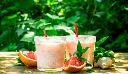 Fruit fresh smoothie.