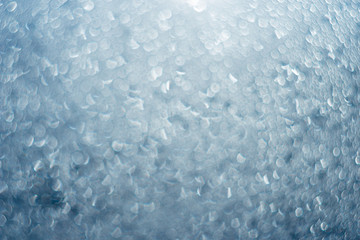 Blue bokeh background, glittering shiny abstract background
