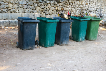 Obraz premium Pile of Trash Bags