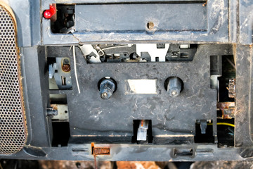 Old broken radio
