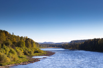 lake in the mountains